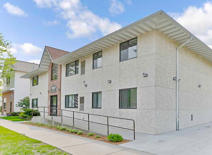 2 Bedroom apartment building exterior, Minneapolis, MN