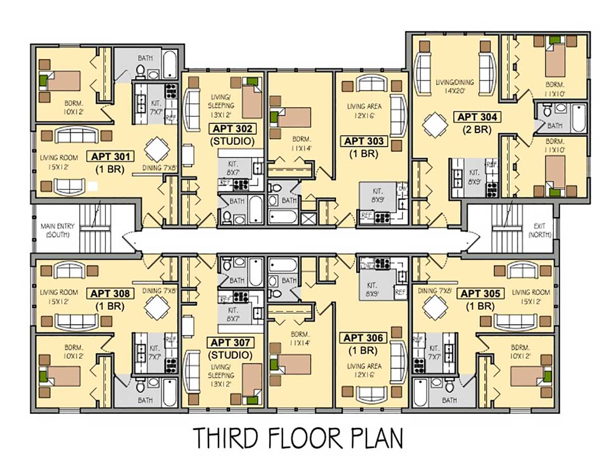 Floor plan diagram for 817 12th Ave SE, Minneapolis, MN